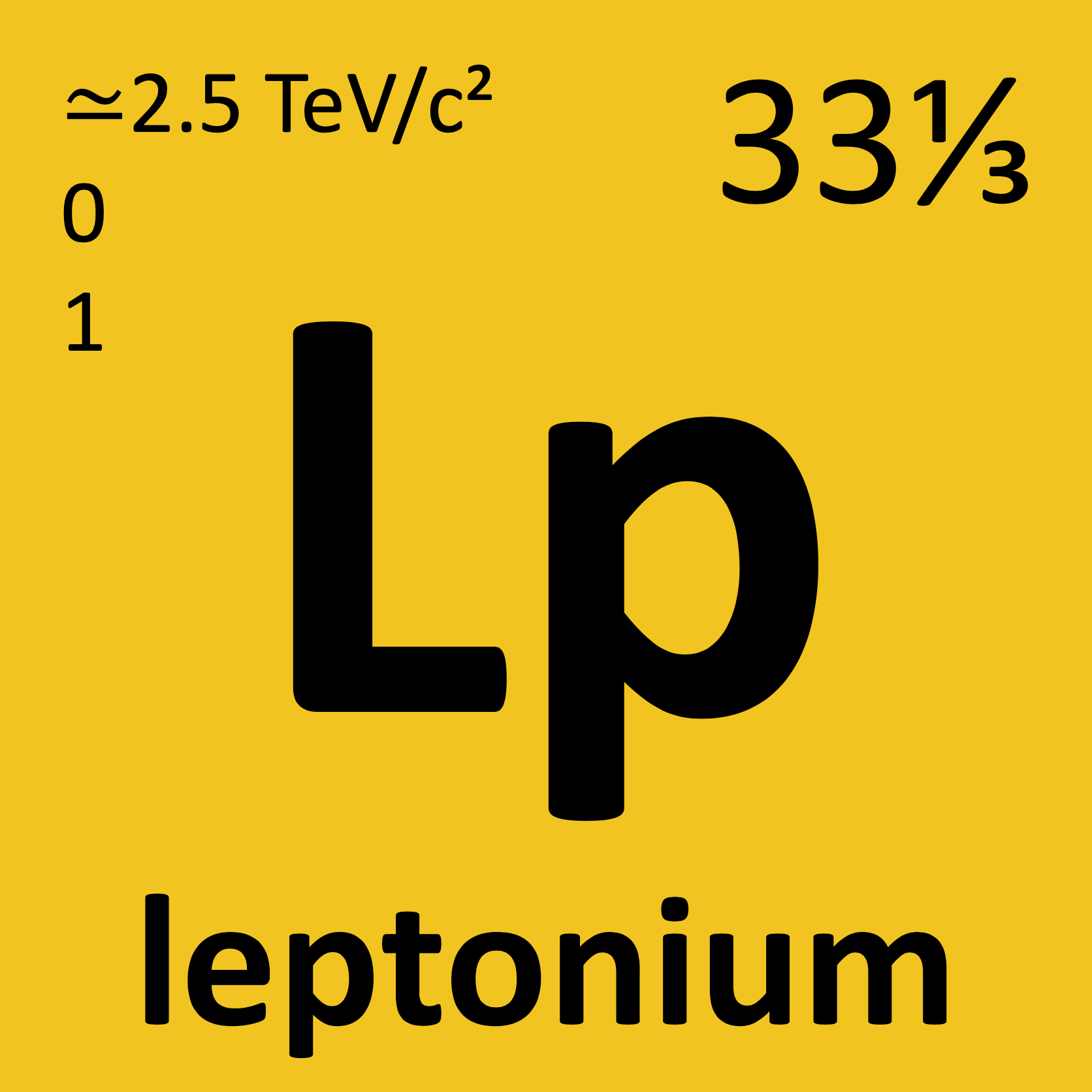 Leptonium vinyl album with Technics SL-1200 turntable